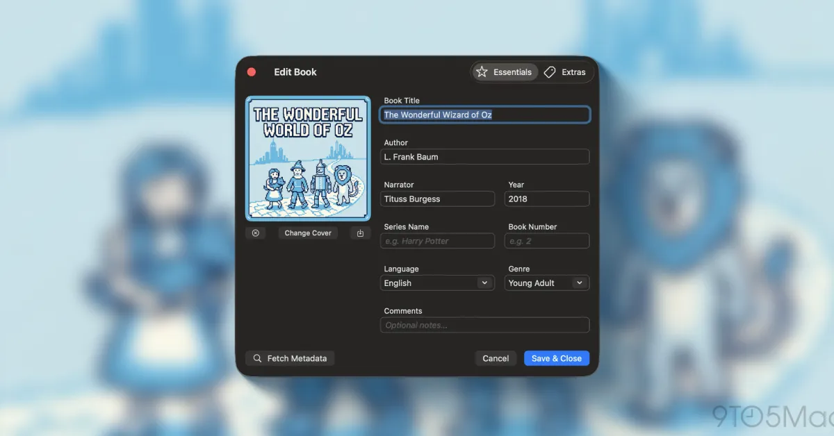 AudioBo ile macOS'ta ses dosyalarını M4B sesli kitaplara dönüştürmek kolaylaşıyor