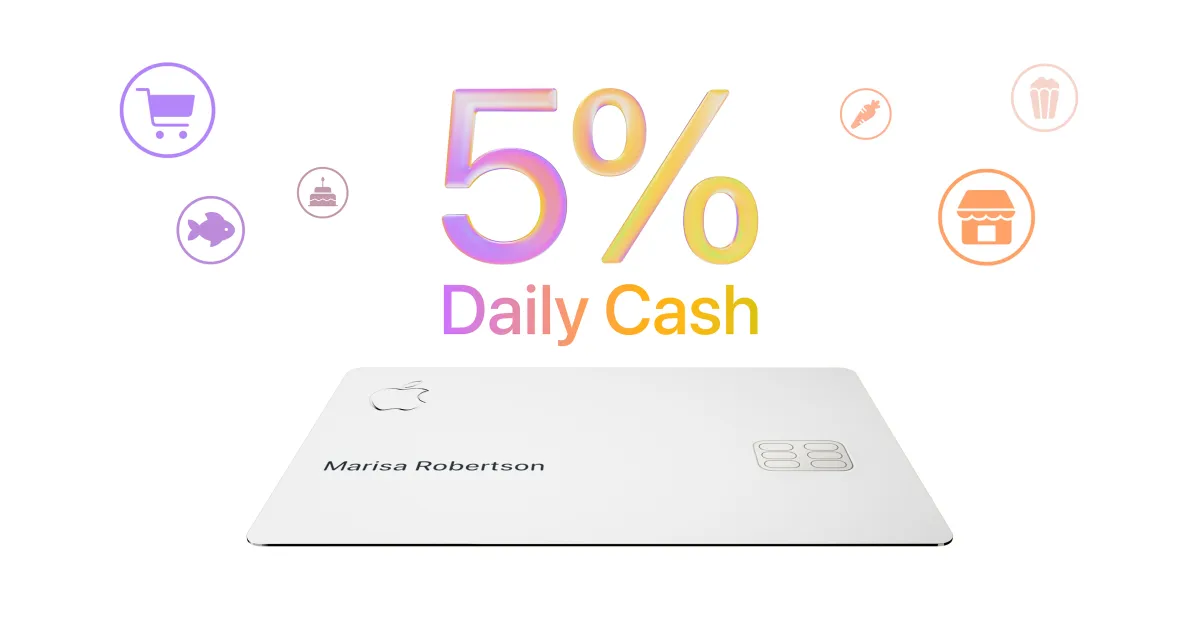 Sınırlı Süreli Apple Card Kayıt Bonusu ile Kullanıcılar Gıda Alışverişlerinde %5 Nakit İade Kazanıyor