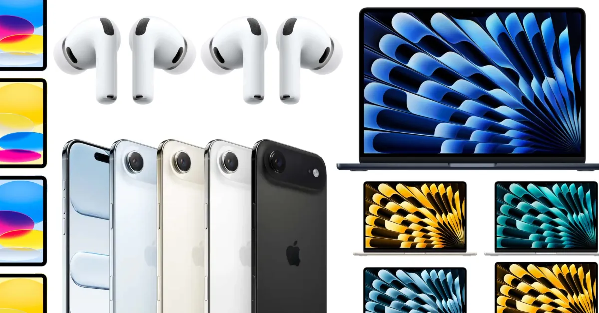 Nuovo iPhone Air sbloccato scontato di $150, sconto fino a $300 su MacBook Air, MacBook Pro M5 da 24GB, iPad a $299, e altro ancora